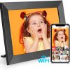 10.1 Inch Digital Photo Frame, TOPBLY HD IPS Built-in 16GB Storage WiFi Touch Screen Cloud Picture Frames, Auto-Rotate Smart Share Video Via Frameo App