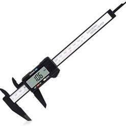 Digital Caliper, Adoric 0-6" Calipers Measuring Tool - Electronic Micrometer Caliper with Large LCD Screen, Auto-off Feature, Inch and Millimeter Conversion