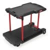 Rubbermaid Commercial Products Convertible Folding Utility Dolly/Cart/Platform Truck with wheels, 400 lbs Capacity, for Moving/Warehouse/Office (FG430000BLA)