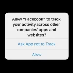 How did Apple harm Facebook's interests with the new privacy features on the iPhone?