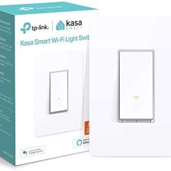 Kasa Smart Light Switch HS200, Single Pole, Needs Neutral Wire, 2.4GHz Wi-Fi Light Switch Works with Alexa and Google Home, UL Certified, No Hub Required , White