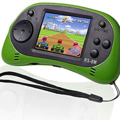 Kids Handheld Game Portable Video Game Player with 200 Games 16 Bit 2.5 Inch Screen Mini Retro Electronic Game Machine ,Best Gift for Child (Green)