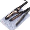 Professional Large Silicone Heat Resistant Styling Station Mat for All Hair Irons, Curling Iron, Straightener Pad, Flat Iron, Hair Tools Appliances Hair Dryer Salon Tools Hair Stylist - (Dusty Blue)