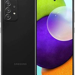 Samsung Galaxy A52 (5G) 128GB A526U 6.5" Display Quad Camera Smartphone - Black (Renewed) (AT&T Unlocked)