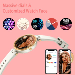 Massive dials &amp; Customized watchface