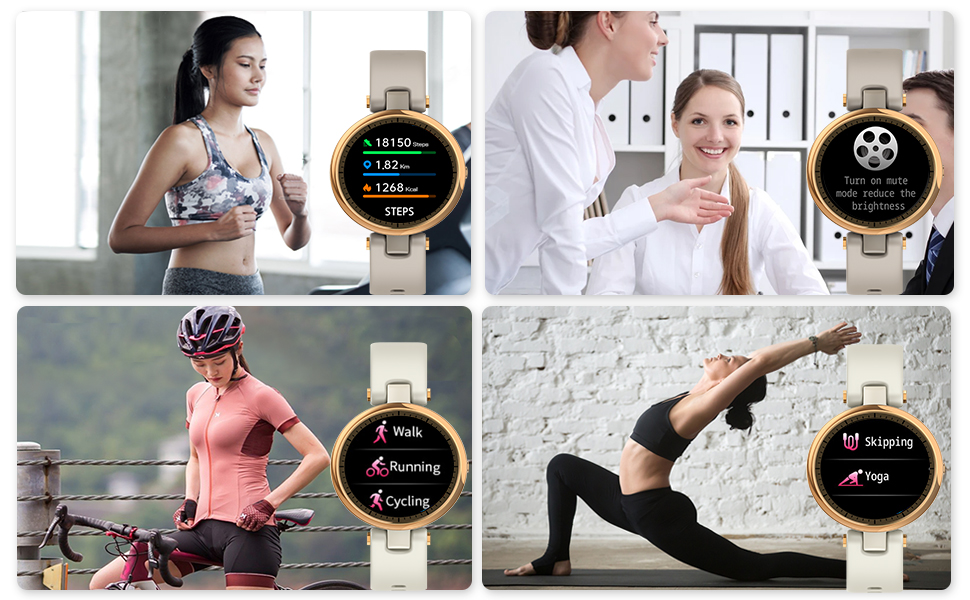 smart watch for women with rich features