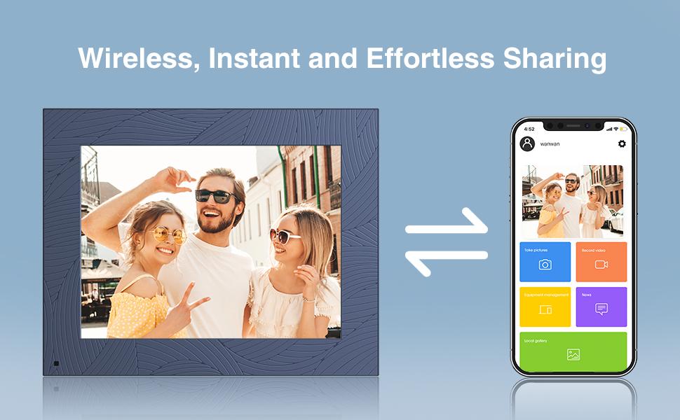 Wireless, Instant and Effortless Sharing