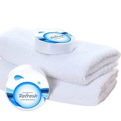 Large Compressed Towel Tablets Portable Disposable Towels for Camping Hiking Travel Sport Hotel Home Bathroom Soft Durable Reusable Washcloth 4PCS