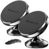 [2 Pack] Magnetic Phone Mount for Car [2022 New Version] Strong Magnet / 360° Rotation/Metal Body, Universal Magnetic Car Phone Holder, Stick On Dashboard for All Phone