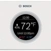 Bosch Thermotechnology BCC50 Wi-Fi Thermostat-Works with Alexa and Google Assistant, All-in-One, Touch Screen, Safety Control, Smart Home, White