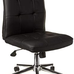Boss Office Products Mellennial Modern Home Office Chair without Arms in Black