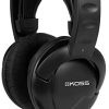 Koss UR20 Over-Ear Headphones, Flexible Sling Headband, Black