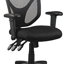Realspace MFTC 200 Multifunction Ergonomic Super Task Chair, Black Item # 493876