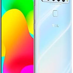 TCL 10L, Unlocked Android Smartphone, 256GB+6GB RAM Android Phone,6.53" FHD Cell Phone, 48MP Quad Rear Camera System, 4000mAh Verizon Phone Mobile Phone Large Storage, Arctic White