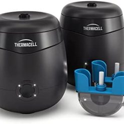 Thermacell E-Series Rechargeable Mosquito Repeller with 20' Mosquito Protection Zone; 5.5-Hr+ Battery Life; Includes 12-Hr Refill; No Flame or Scent; DEET-Free Bug Spray Alternative