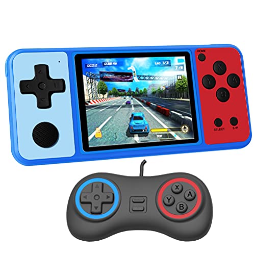 Great Boy Handheld Game Console for Kids Preloaded 380 Classic Retro Games with 3.0'' Color Display and Gamepad Rechargeable Arcade Gaming Player