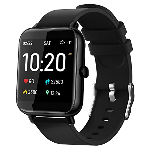 IDEALROYAL Smart Watch, Fitness Tracker for Android Phones, Smartwatch with Heart Rate,Sleep Monitor,Activity Tracker with IP67 Waterproof Pedometer Watch for Android & iOS for Men Women