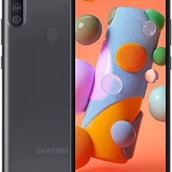 Samsung Galaxy A11 SM-A115A 32GB Single-Sim Android Smartphone - Black (Renewed) (Black, AT&T)