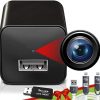 Spy Camera Charger | Hidden Camera | Premium Pack | Mini Spy Camera 1080p | USB Charger Camera | Hidden Spy Camera | Hidden Nanny Cam | Hidden Spy Cam | Hidden Cam | Surveillance Camera Full HD
