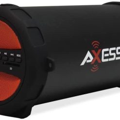 Axess Speakers Bluetooth Wireless Portable — at Home, Car Speakers, Or Outdoor Speaker with Aux, SD Card, & USB Compatibility for Amazing Sound - SPBT1041