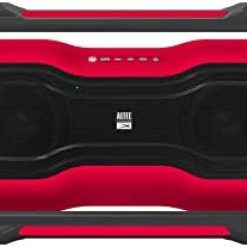 Altec Lansing ROCKBOX XL Wireless Bluetooth Speaker, Portable Waterproof Party Speaker with 20 Hour Playtime and 5 Illuminating LED Light Modes, Floating Wireless Speaker for Indoors and Outdoors