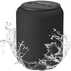 Bluetooth Speakers, Tronsmart T6 Mini 15W Ultra Portable Speaker with 24 Hours Playtime, Good Bass, IPX6 Waterproof, Bluetooth 5.0, Wireless Stereo Pairing, Voice Assistant, Built-in Microphone