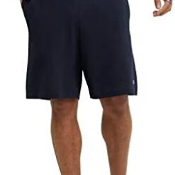 Champion Men's, Classic Cotton Jersey Athletic Shorts, C Logo, 9" Inseam