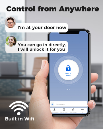 WIFI Lock allow control from anywhere