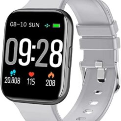 Smart Watch, 1.69'' Smartwatch for Android Phones and iOS Phones Compatible with iPhone Samsung, IP68 Waterproof Fitness Tracker with Heart Rate and Sleep Monitor Smart Watches for Men Women