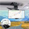 AUKEPO Car Phone Holder Mount, Clip On Dashboard Rearview Mirror, 360 Degree Rotation Cell Phone Stand, Ultra Stable and Non-Slip, Compatible with iPhone, Samsung, All Smartphones