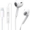 Apple Earbuds Headphones with Lightning Connector【Apple MFi Certified】 Wired in-Ear Stereo Noise Canceling Isolating Earphone for iPhone 13/12/11/SE/X/XR/XS/8/7 (Built-in Microphone&Volume Control)