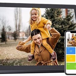 Digital Photo Frame WiFi 10-inch IPS Touch Screen 1920 x 1080 High-Definition Display Digital Picture Frame, Auto-Rotate, 8GB Storage, Sharing Photos via App, Email, Cloud