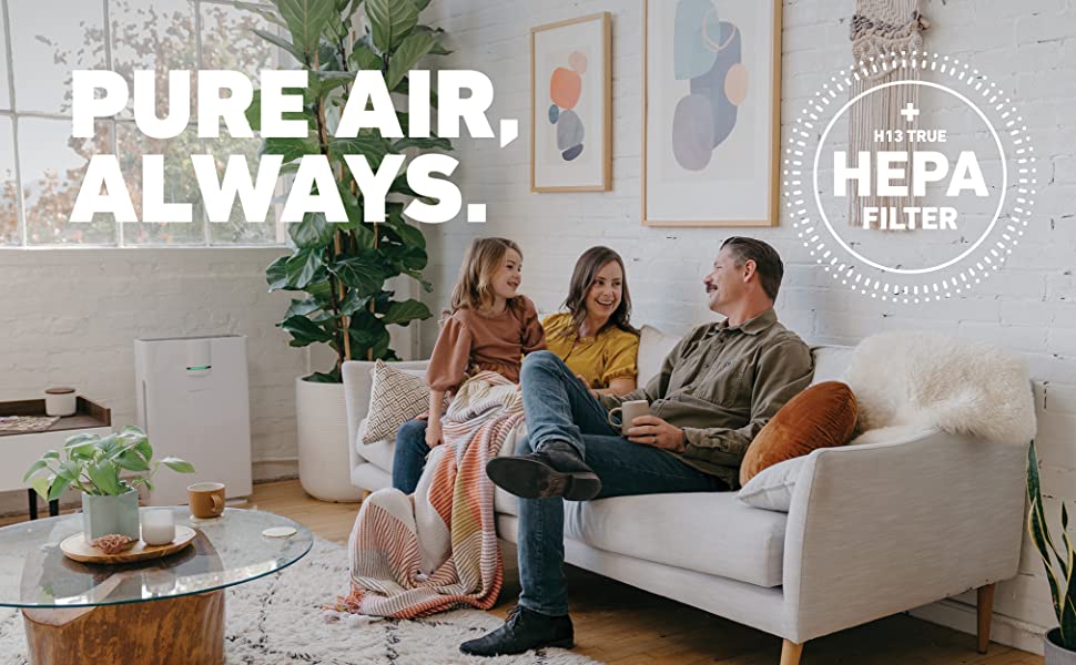 Breath pure air always with the Hathaspace Air Purifier with HEPA Filter for Large Rooms 
