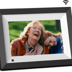 NexFoto 32GB WiFi Digital Photo Frame, 1280x800 IPS Touch Screen Digital Picture Frame, Easy to Share Photos Video via App and Email Anywhere, Auto-Rotate, Wall-Mountable