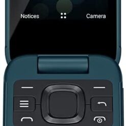 Nokia 2780 Flip | Unlocked | Verizon, AT&T, T-Mobile | WiFi Hotspot | Social Apps | Google Maps and Assistant | Blue