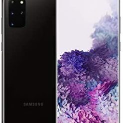Samsung Galaxy S20+ 5G Factory Unlocked Android Cell Phone |128GB of Storage | Cosmic Black (Renewed)