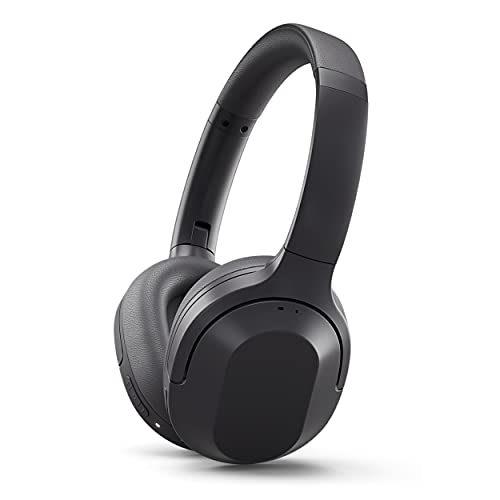 Status Core ANC Active Noise Cancelling Headphones - Cave - Over Ear Head Phones w/Built-in Microphones - Wireless & Bluetooth + Detachable 3.5mm Wired - USB-C Charging Cable - 30 Hour Battery