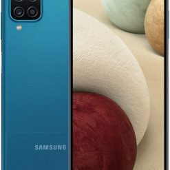 Samsung Galaxy A12 (128GB, 4GB) 6.5" HD+, 48MP Quad Camera, All Day Battery, Dual SIM GSM Unlocked Global 4G Volte (T-Mobile, AT&T, Metro) International Model A127M/DS (w/Fast Car Charger) (Blue)
