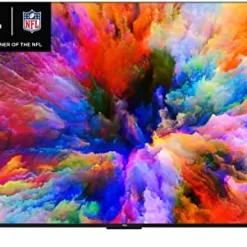 TCL 98" Class XL Collection 4K UHD QLED Dolby Vision HDR Smart Google TV – 98R754,Black
