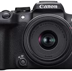 Canon EOS R10 RF-S18-45mm F4.5-6.3 is STM Lens Kit, Mirrorless Vlogging Camera, 24.2 MP, 4K Video, DIGIC X Image Processor, High-Speed Shooting, Subject Tracking, Compact, for Content Creators