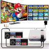 Classic Mini Retro Game Console, Built-in 620 Classic Retro Games and 2 Controllers,Plug and Play TV Games with AV Output, 8-Bit Video Game System, an Ideal Gift for Kids, Adult