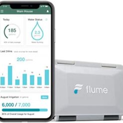 Flume 2 Smart Home Water Monitor & Water Leak Detector: Detect Water Leaks Before They Cause Damage. Monitor Your Water Use to Reduce Waste & Save Money. Installs in Minutes, No Plumbing Required