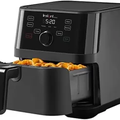 Instant Pot Vortex 5.7QT Large Air Fryer Oven Combo, Customizable Smart Cooking Programs, Digital Touchscreen, Nonstick and Dishwasher-Safe Basket, Includes Free App with over 1900 Recipes