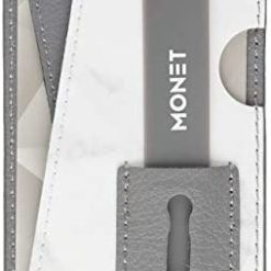 Monet Cell Phone Accessory Wallet Grey Marble