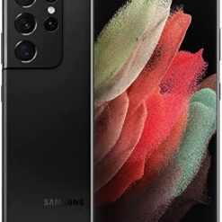 SAMSUNG Galaxy S21 Ultra G998U 5G | Fully Unlocked Android Smartphone | US Version | Pro-Grade Camera, 8K Video, 108MP High Resolution | 256GB - Phantom Black (Renewed)