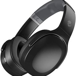 Skullcandy Crusher Evo Wireless Over-Ear Bluetooth Headphones for iPhone and Android with Mic / 40 Hour Battery Life / Extra Bass Tech / Best for Music, School, Workouts, and Gaming - Black