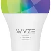 Wyze Bulb Color, 1100 Lumen WiFi RGB and Tunable White A19 Smart Bulb, Works with Alexa and Google Assistant, One-Pack - A Certified for Humans Device