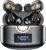 Bluetooth Headphones Wireless Earbuds 40Hrs Playtime with LED Display Charging Case Touch Control 4 Dynamic Drivers in-Ear Earphones with Mic Premium Deep Bass Earphones for Sport Black STACUL-VEAT00L