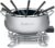 Cuisinart CFO-3SS 3-Quart Electric Fondue Pot 1000-Watt Electric Fondue Set is Suitable for Chocolate, Cheese, Broth and or Oil, Stainless Steel