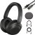 Sony Wireless Noise Cancelling Headphones WH-XB910N Over Ear Bluetooth Headset with NeeGo 3.5mm Headphone Extension